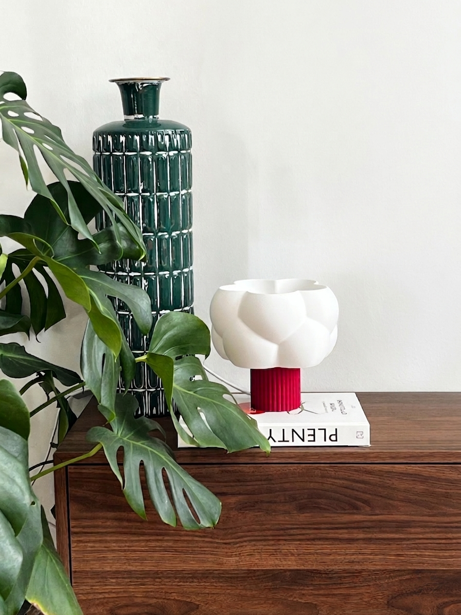 Lampe Nua Bordeaux