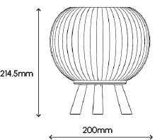 Lampe Cloë